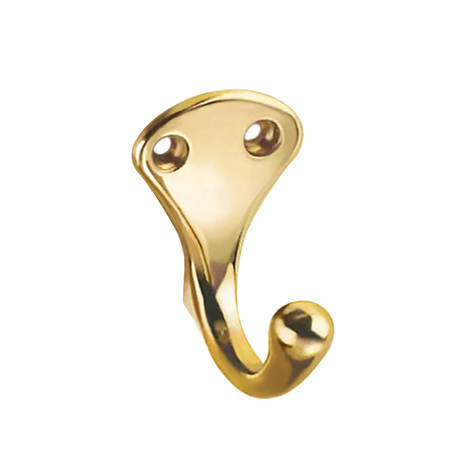 Solid Brass Hook 002