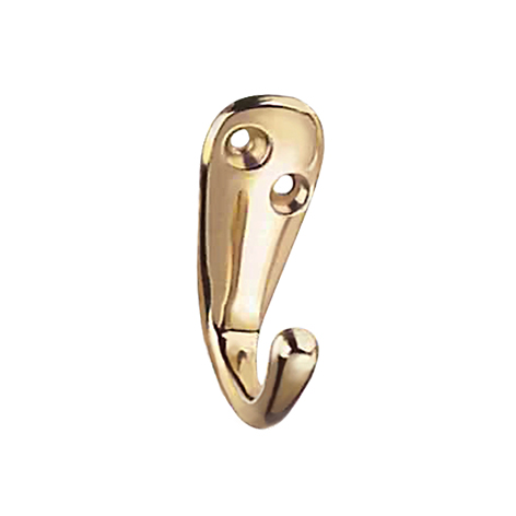 Solid Brass Hook 007